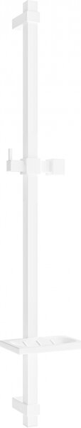 Mexen DQ sprchová tyč s mýdlenkou 80 cm, bílá - 79381-20