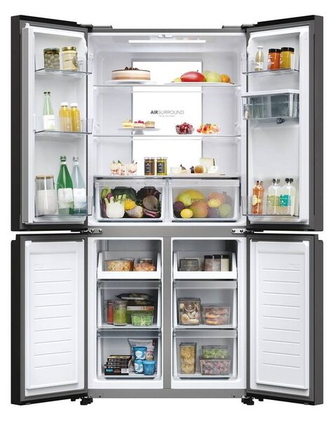 Americká lednice Haier HCR7818DWPT (D)