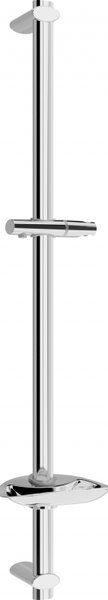 Mexen DB sprchová tyč s mýdlenkou 75 cm, chrom - 79384-00
