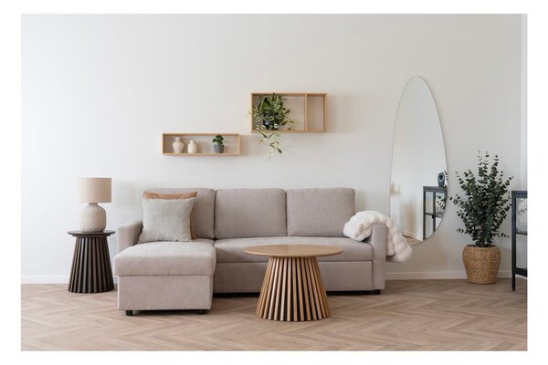 Krémová deka z umělé kožešiny 130x180 cm Galena – House Nordic