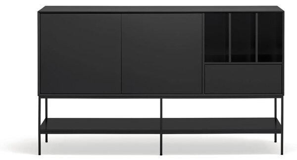 Černá komoda 166x98x45 cm Platt – Teulat