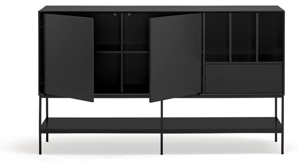 Černá komoda 166x98x45 cm Platt – Teulat