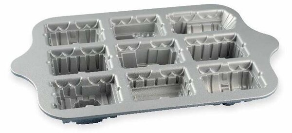 Forma na Vláček, 9 ks, stříbrná 1,2 l, NORDIC WARE 59048