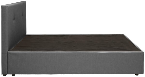 AMERICKÁ POSTEL, 180/200 cm, šedá P & B - Postele boxspring, Online Only