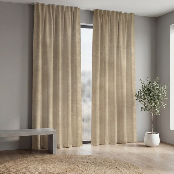 Ervi zatemňovací závěs Astella - hnědo béžový 05