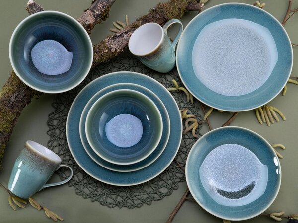 KOMBINOVANÁ SOUPRAVA, 8dílné, kamenina Creatable - Online Only nádobí, Online Only
