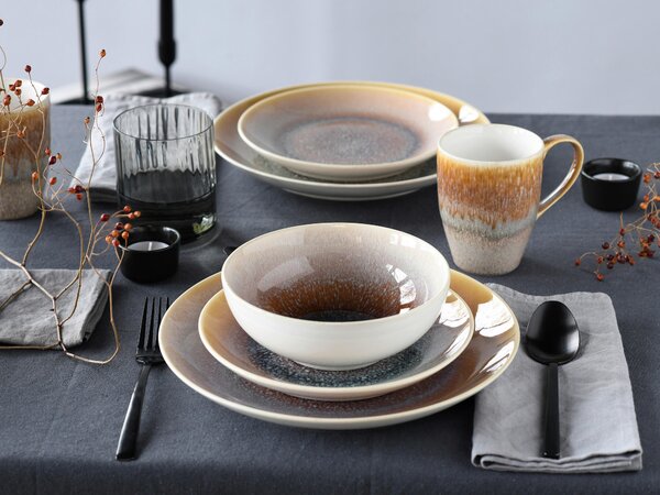 KOMBINOVANÁ SOUPRAVA, 8dílné, kamenina Creatable - Online Only nádobí, Online Only
