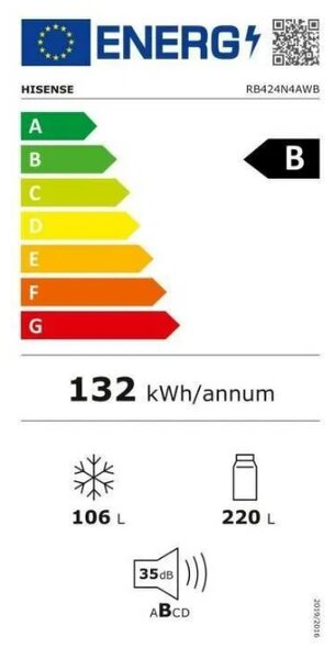 Lednice Hisense RB424N4AWB (B)