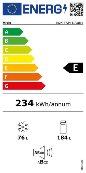 Vestavná chladnička Miele KDN 7724 E Active (E)