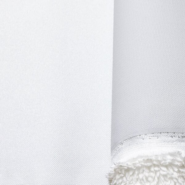 Nepromokavá látka Kodura PVC zátěr 600D, 360 g/m², šíře 150 cm, bílá