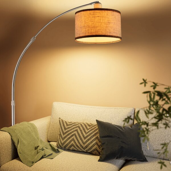 Oblouková lampa nastavitelná, mramorová základna 108093
