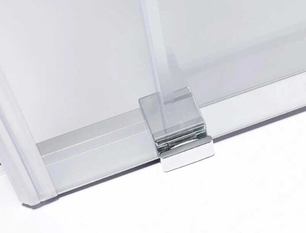 BPS-koupelny Čtvercový sprchový kout KZ90B 90x90 chrom/transparent - bez vaničky