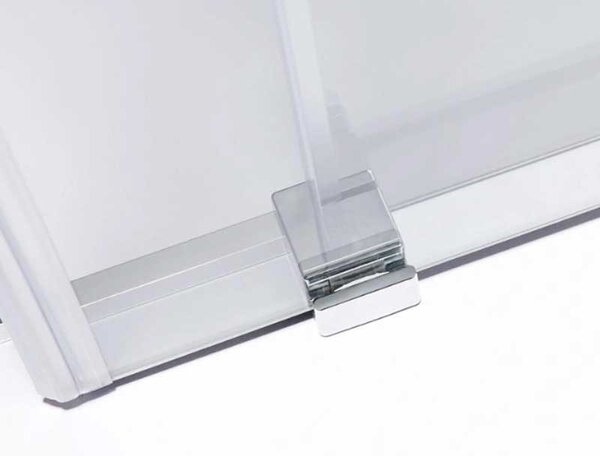 BPS-koupelny Čtvercový sprchový kout KZ90A 80x80 chrom/transparent - bez vaničky