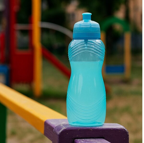 Sistema Láhev Hydrate Wave Twist n Sip 600 ml, modrá