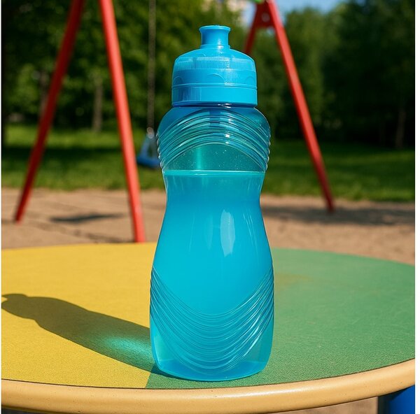 Sistema Láhev Hydrate Wave Twist n Sip 600 ml, modrá