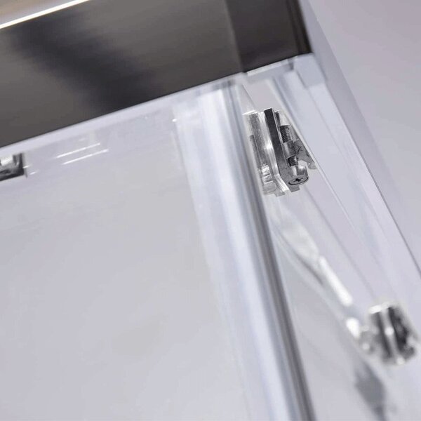 BPS-koupelny Čtvercový sprchový kout KZ102B 90x90 chrom/transparent - bez vaničky