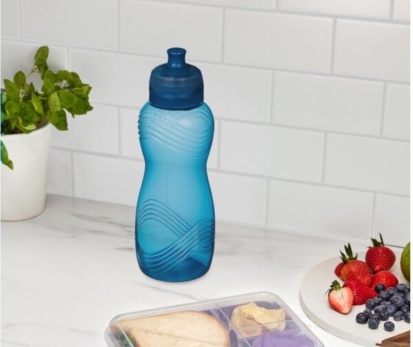 Sistema Láhev Hydrate Wave Twist n Sip 600 ml, modrá