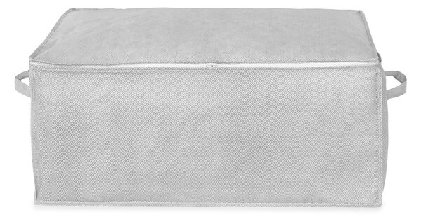Úložný box na peřinu a textil Compactor Boston 50 x 70 x 30 cm, šedý
