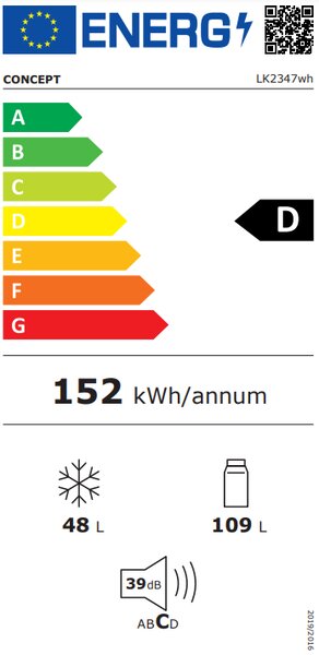 Lednice Concept lk2347wh (D)