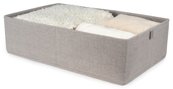 Úložný box Compactor Oxford XL 36 x 56 x 16,5 cm, polyester, šedo-béžový