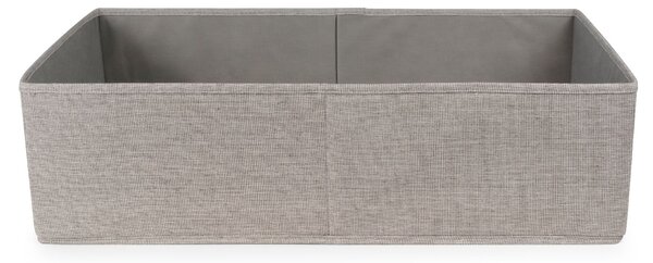 Úložný box Compactor Oxford XL 36 x 56 x 16,5 cm, polyester, šedo-béžový
