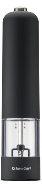 Silvercrest® Elektrický mlýnek na sůl a pepř (černá) (100411101001)