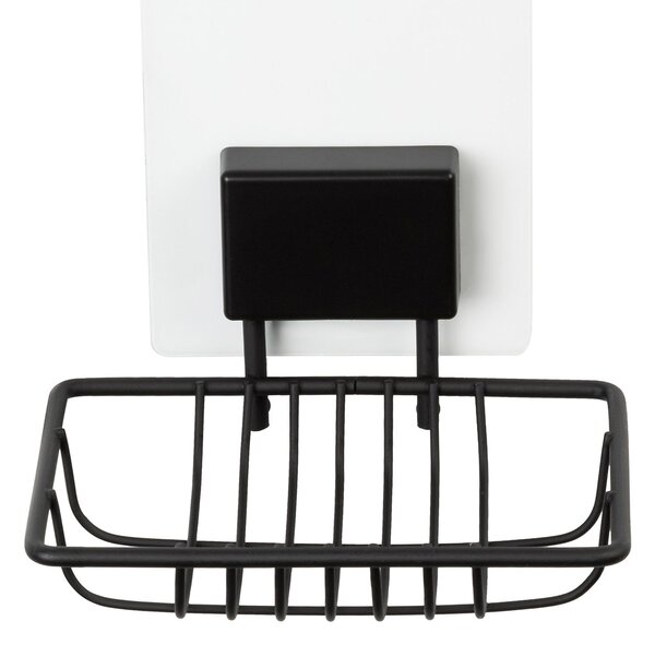 Samolepicí držák na mýdlo Compactor Bestlock Black Magic systém bez vrtání