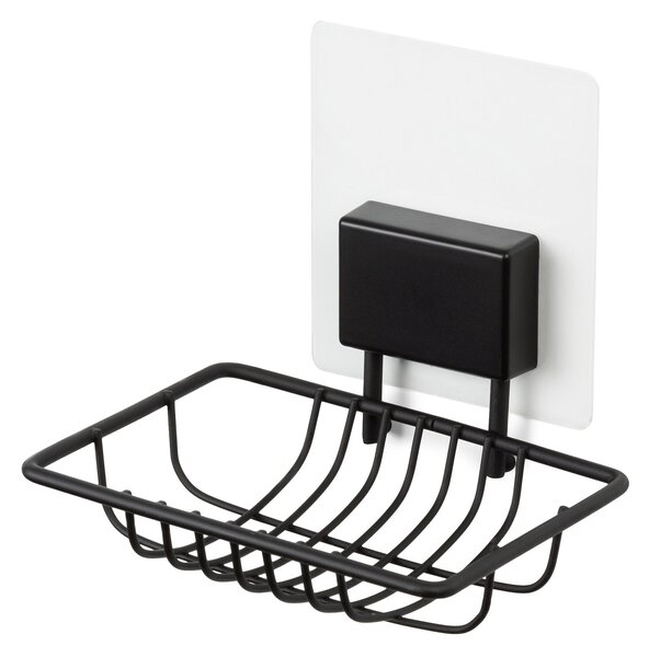 Samolepicí držák na mýdlo Compactor Bestlock Black Magic systém bez vrtání