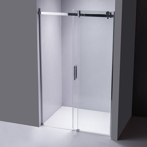 BPS-koupelny Posuvné sprchové dveře SH03D 120 chrom/transparent pro instalaci do niky + vanička ST05E 120x70 bílá