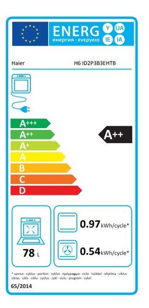 Vestavná trouba HAIER H6 ID2P3B3EHTB ID Series 2 + 5 let záruka po registraci