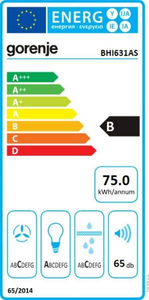 Digestoř Gorenje BHI631AS (B)
