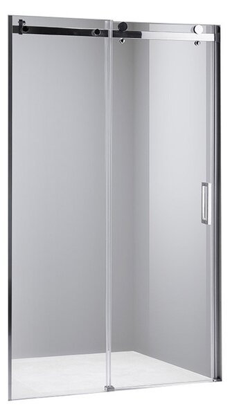 BPS-koupelny Posuvné sprchové dveře SH03D 120 chrom/transparent pro instalaci do niky - bez vaničky