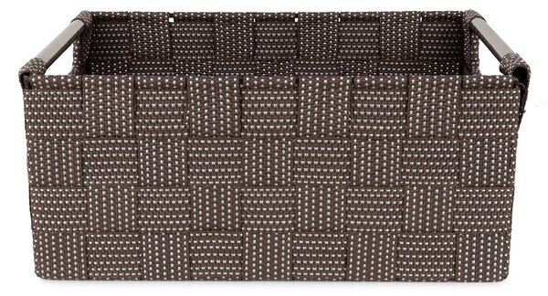 Úložný organizér Compactor Toronto S, tmavě hnědý, 25 x 17 x 10 cm