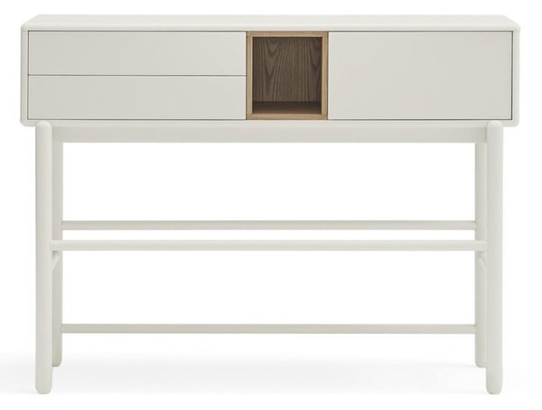 Krémový konzolový stolek 35x120 cm Corvo – Teulat