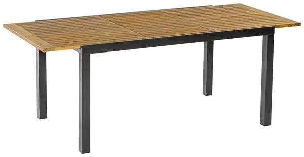 ZAHRADNÍ STŮL, dřevo, kov, 150-200/90 90/75 cm Gardenson - Online Only zahradní nábytek, Online Only