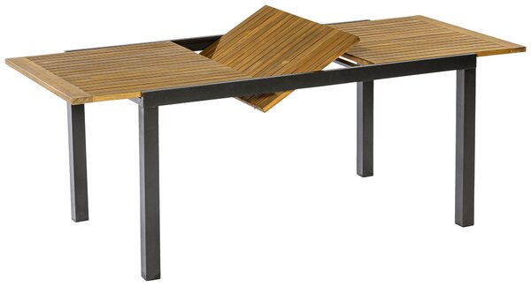 ZAHRADNÍ STŮL, dřevo, kov, 150-200/90 90/75 cm Gardenson - Online Only zahradní nábytek, Online Only