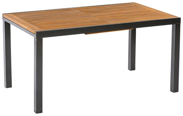 ZAHRADNÍ STŮL, dřevo, kov, 150-200/90 90/75 cm Gardenson - Online Only zahradní nábytek, Online Only