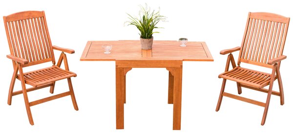 SADA NA BALKON 3dílné, Gardenson - Online Only zahradní nábytek, Online Only