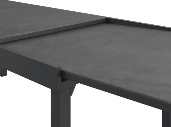 ZAHRADNÍ STŮL, kov, plast, 200/320/75/100 cm Ambia Garden - Online Only zahradní nábytek, Online Only