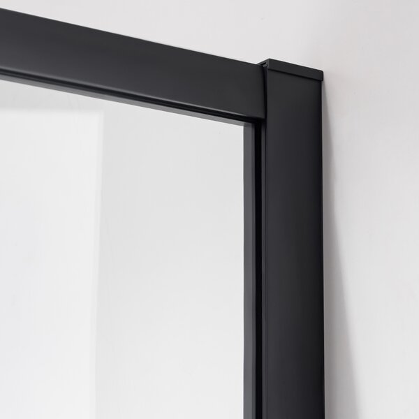 BPS-koupelny Čtvercový sprchový kout NOVA BL 90x90 chrom/transparent - bez vaničky