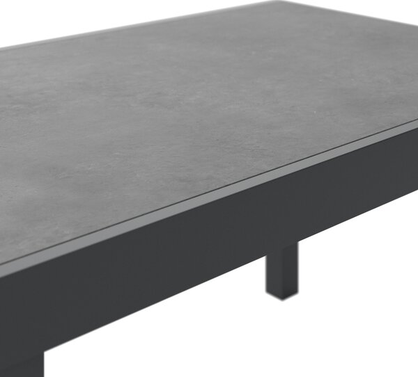 ZAHRADNÍ STŮL, kov, plast, 135/270/75/90 cm Ambia Garden - Online Only zahradní nábytek, Online Only