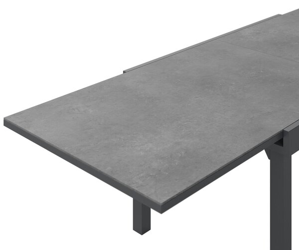 ZAHRADNÍ STŮL, kov, plast, 135/270/75/90 cm Ambia Garden - Online Only zahradní nábytek, Online Only
