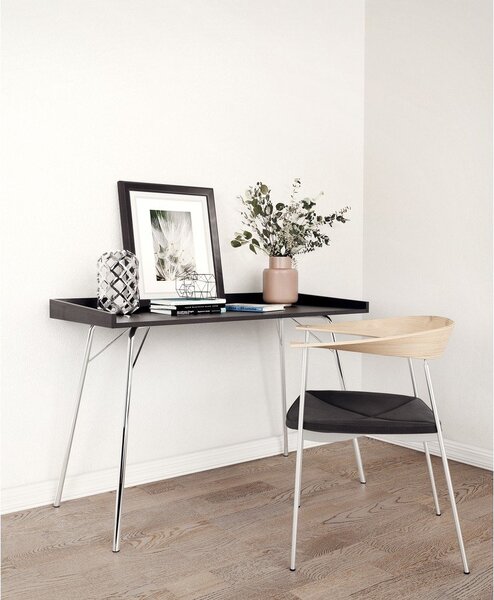 Pracovní stůl s deskou v dubovém dekoru 52x115 cm Rayburn – Woodman