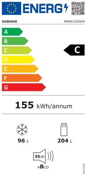 Lednice GORENJE NRK61CS2W4 (C)