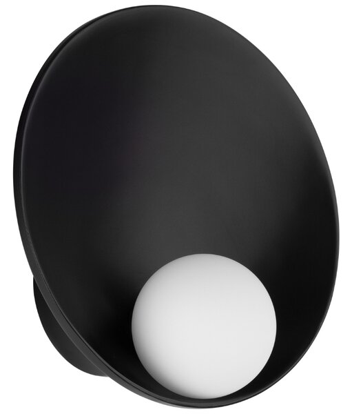Černé kovové nástěnné světlo Nova Luce Minim