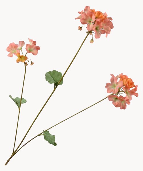 Sada umělých květin Pelargonie, 2 díly