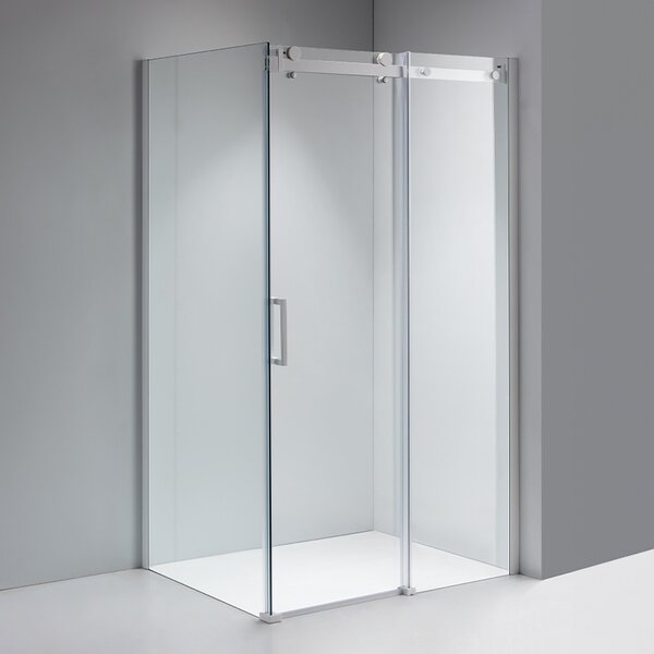 BPS-koupelny Obdélníkový sprchový kout KZ202A WH 100x90 bílá/transparent - bez vaničky