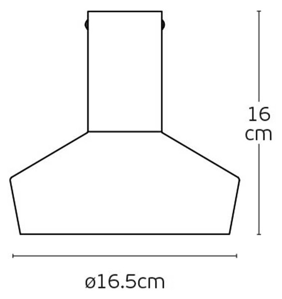 VK Light Timo S GU10 stropní svítidlo Černá