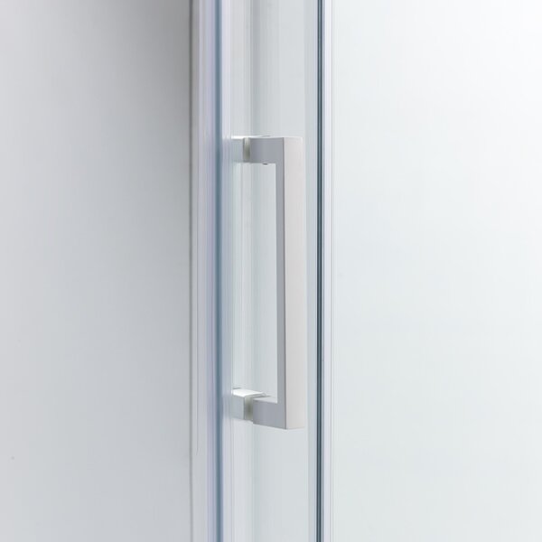 BPS-koupelny Obdélníkový sprchový kout KZ202A WH 100x90 bílá/transparent - bez vaničky