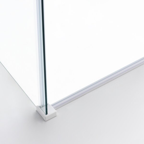 BPS-koupelny Obdélníkový sprchový kout KZ202A WH 100x90 bílá/transparent - bez vaničky